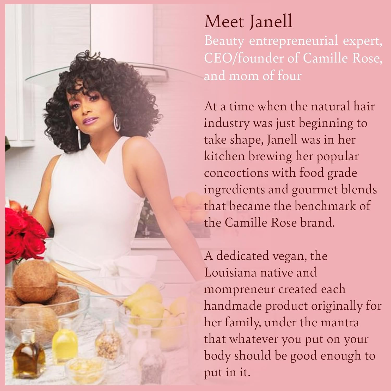 Camille Rose Spiked Honey Mousse, 4-in-1 Hair Styler with Nettle Root, to Nourish and Hydrate Strands, Define Curls, and Add shine, for All Hair Types, 8 fl oz x-pression