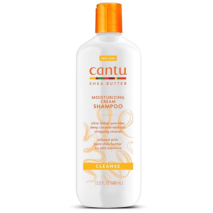 Cantu Shea Butter Moisturizing Cream Shampoo, 13.5 Ounce