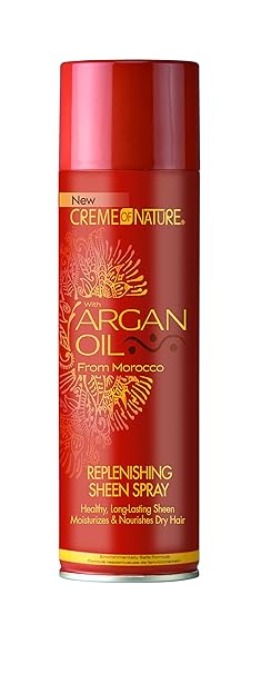 Crème of Nature Argan Oil from Morocco Replenishing Sheen Spray , 11.25 Oz x-pression