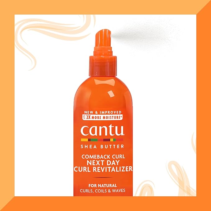 CANTU Comeback Curl Next Day Curl Revitalizer, 12 Fluid Ounce