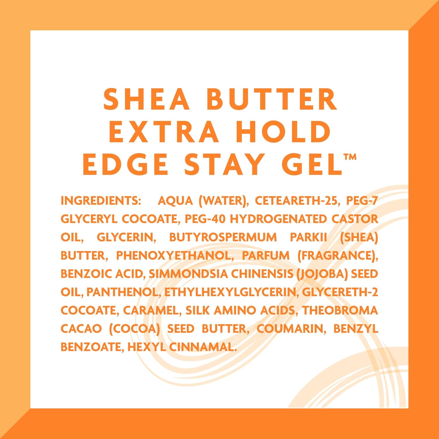 CANTU Shea Butter for Natural Hair Extra Hold Edge Stay Gel, 65 ml