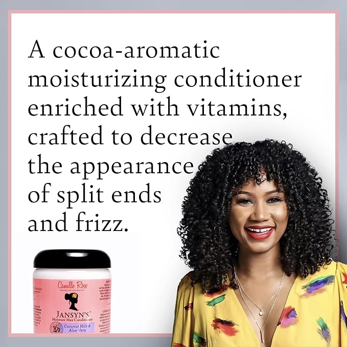 Camille Rose Jansyn's Moisture Max Conditioner, 8 Oz x-pression
