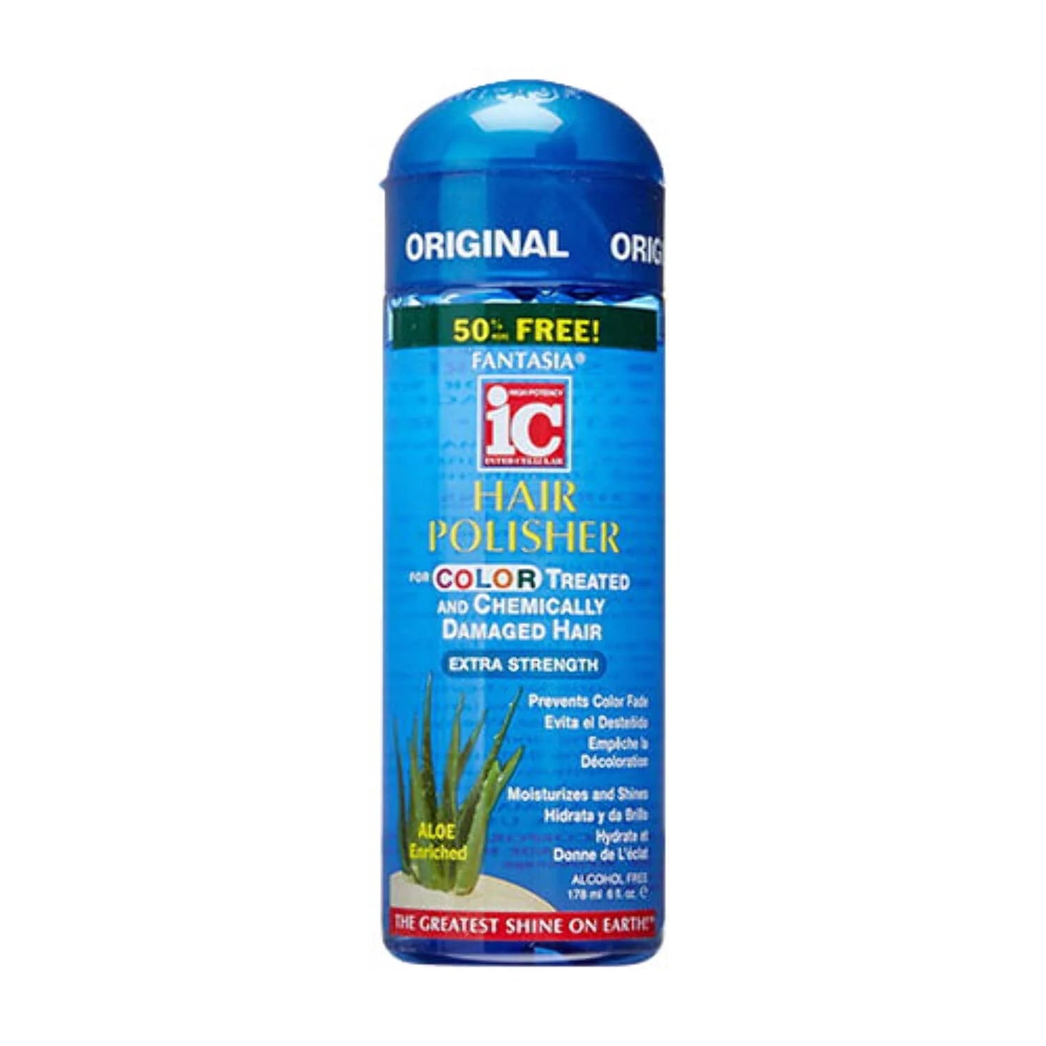IC Fantasia Hair Polisher For Color Treated & Chemically Damaged Hair, 6 oz x-pression