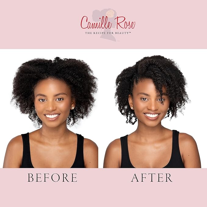Camille Rose Black Castor Oil & Chebe Hair Cleanse, Invigorating Scalp Treatment Shampoo to Strengthen, Shine, and Moisturize, for all Hair Types, 12 fl oz x-pression