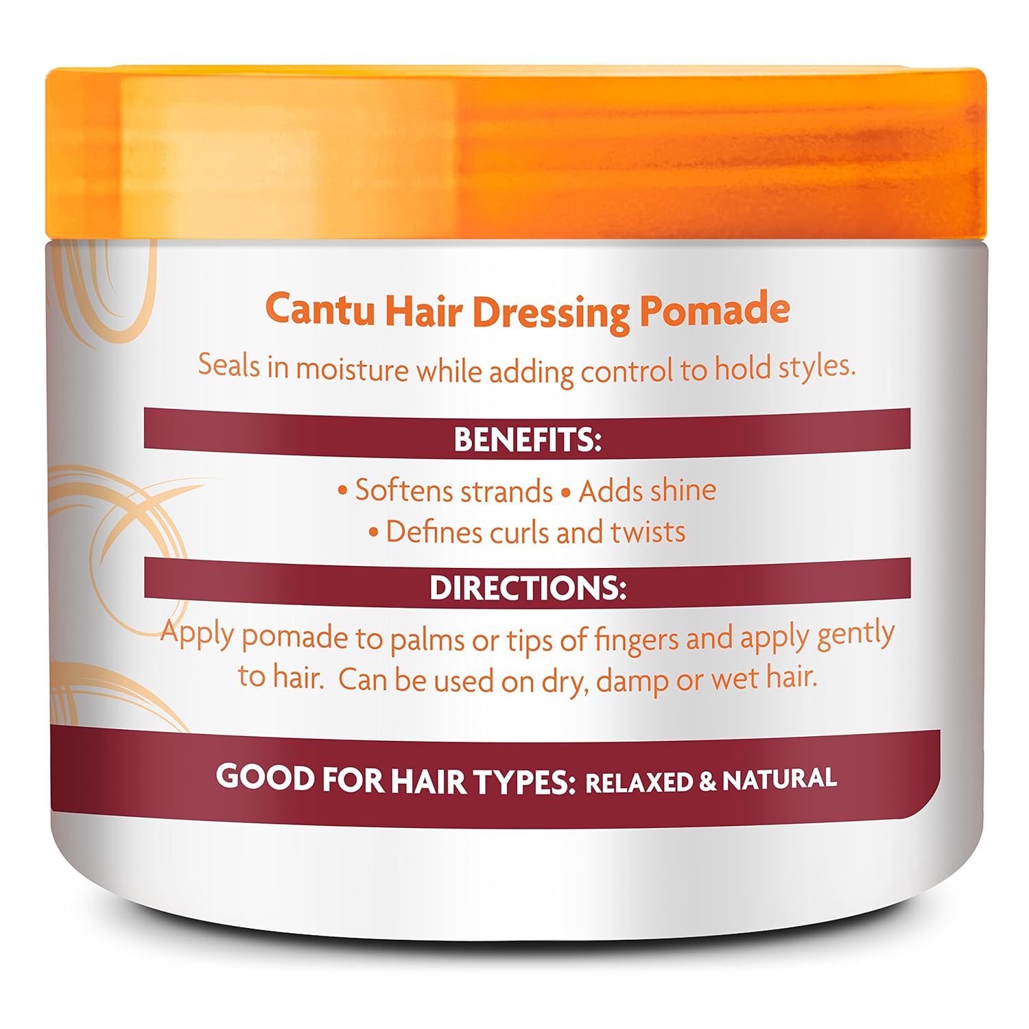 CANTU Shea Butter Hair Dressing Pomade, 4 Ounce