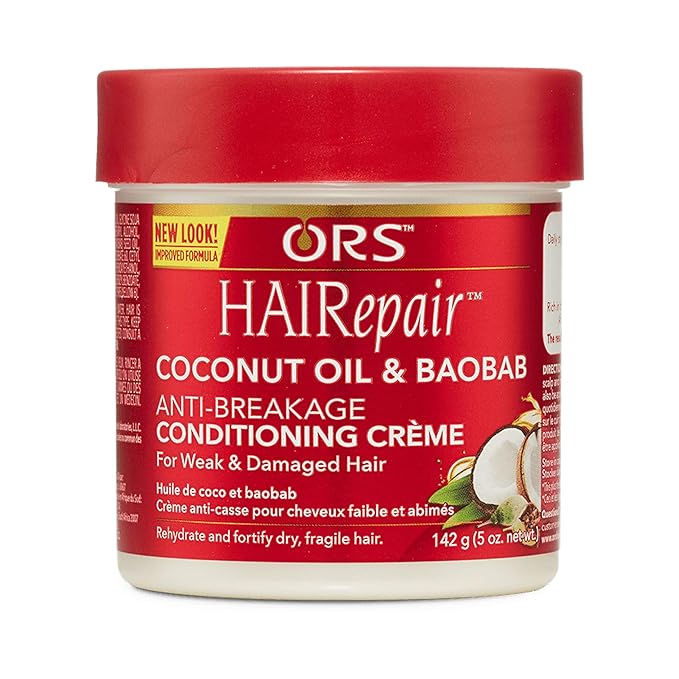 ORS HAIRepair Coconut Oil and Baobab Anti-Breakage Conditioning Creme, 142 g