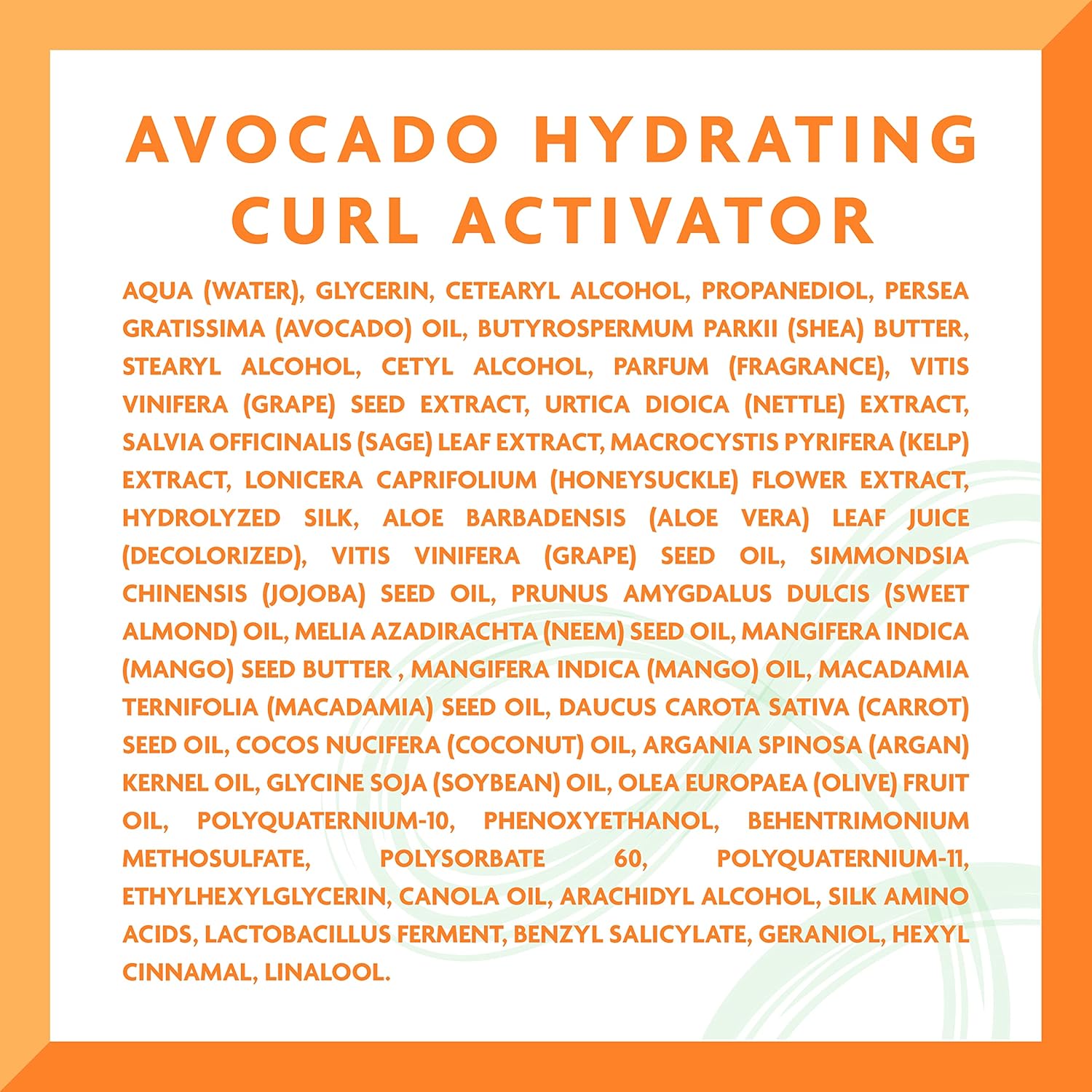 Cantu Avocado Hydrating Curl Activator with Pure Shea Butter, 12 oz (355 ml)