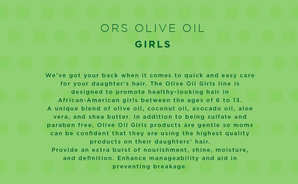 ORS Olive Oil Girls, Gentle Cleanse Shampoo, 13 Fl oz.