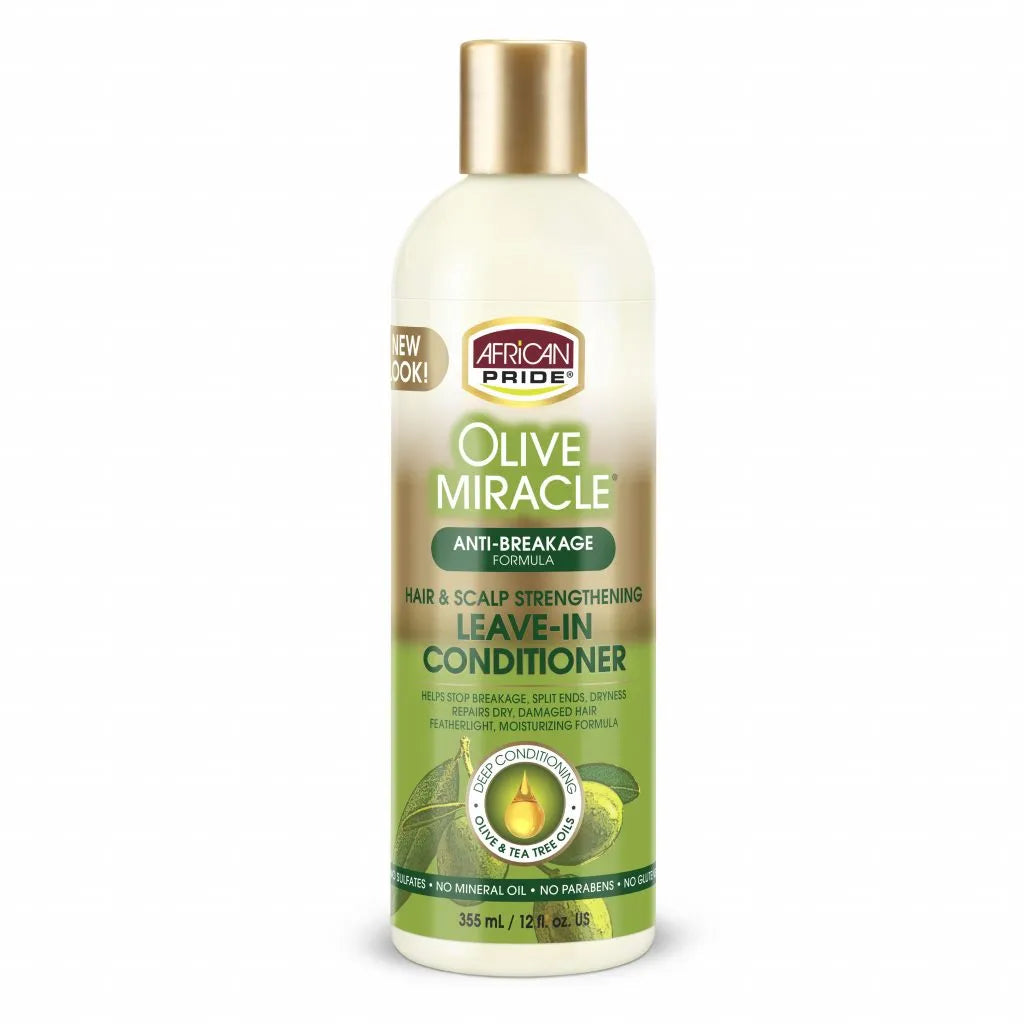 African Pride Olive Miracle Leave in Conditioner, 12 Oz [Personal Care]