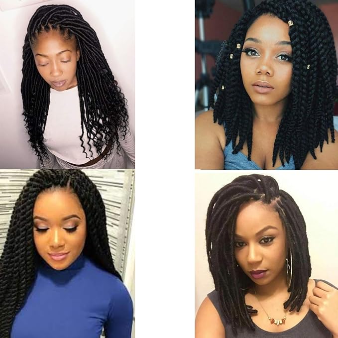 Brazilian Wool Hair Yarn For Braids Twist Faux Locks & Knitting