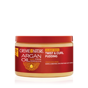 Creme of Nature Argan Oil Twist & Curl Pudding for Stretched Out Curls, 11.5 Fl Oz x-pression