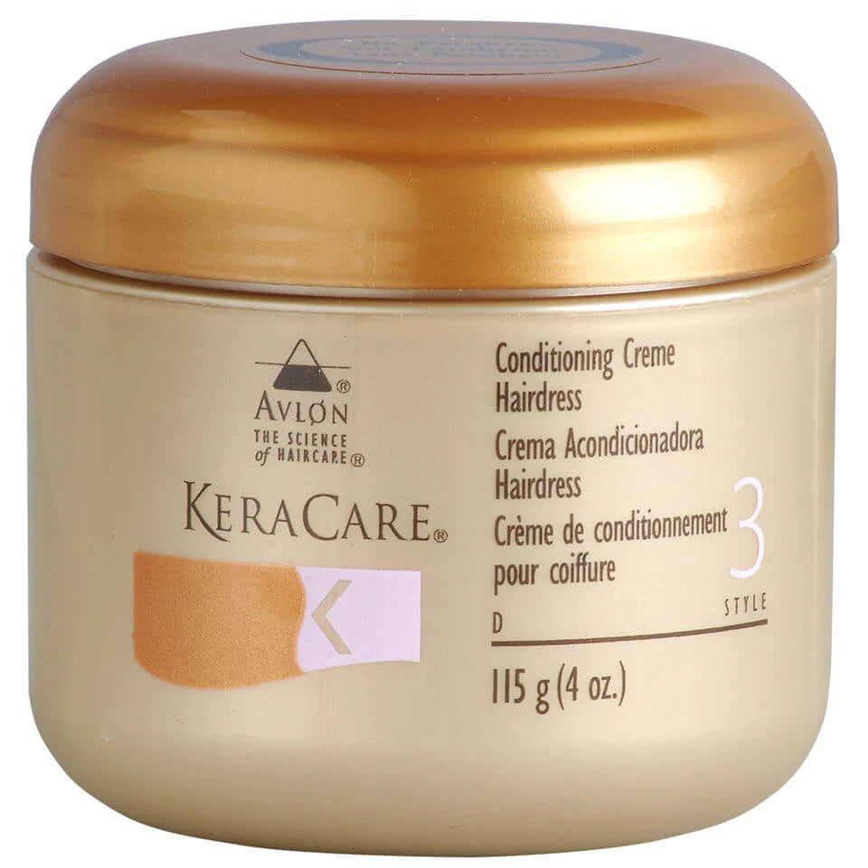 KERACARE Conditioning Creme Hairdress - 4 Oz | 8 Oz