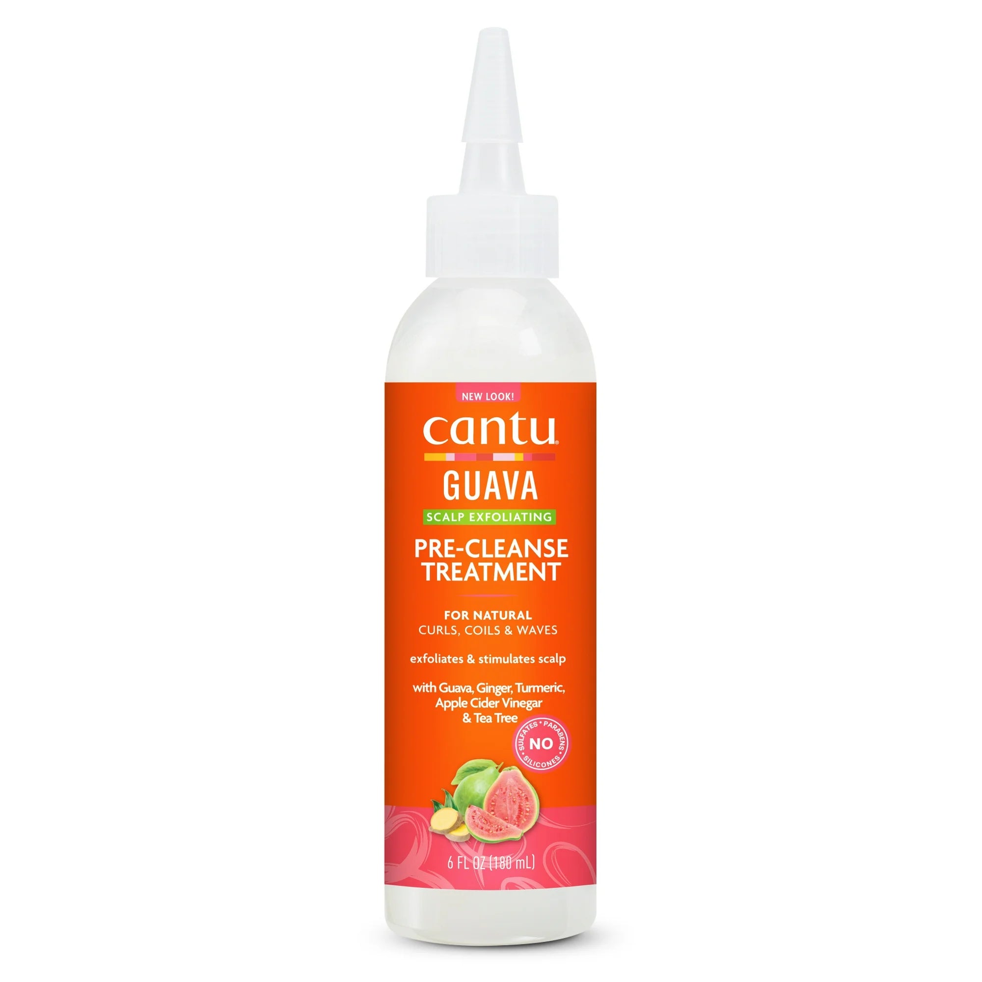 Cantu Guava & Ginger Scalp Exfoliating Pre-Cleanse Treatment, 6 fl oz