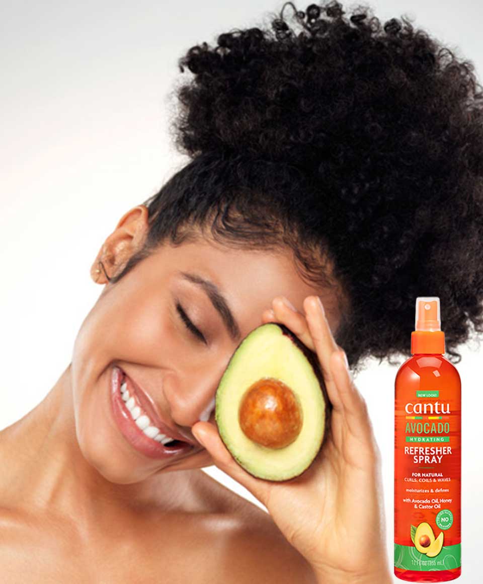 Cantu Avocado Hydrating Refresher Spray 12 Ounce (354 ml)