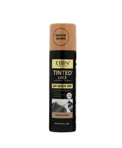 EBIN NEW YORK Tinted Lace Spray - Medium Brown 2.7oz/ 80ml