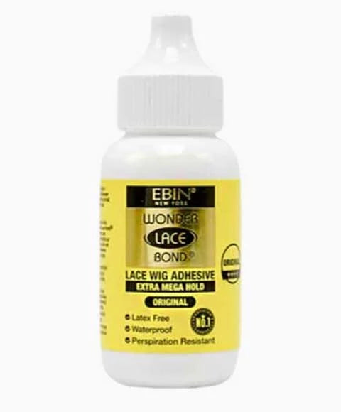 EBIN NEW YORK Wonder Lace Bond Wig Adhesive Extra Mega Hold 1.18oz/35ml