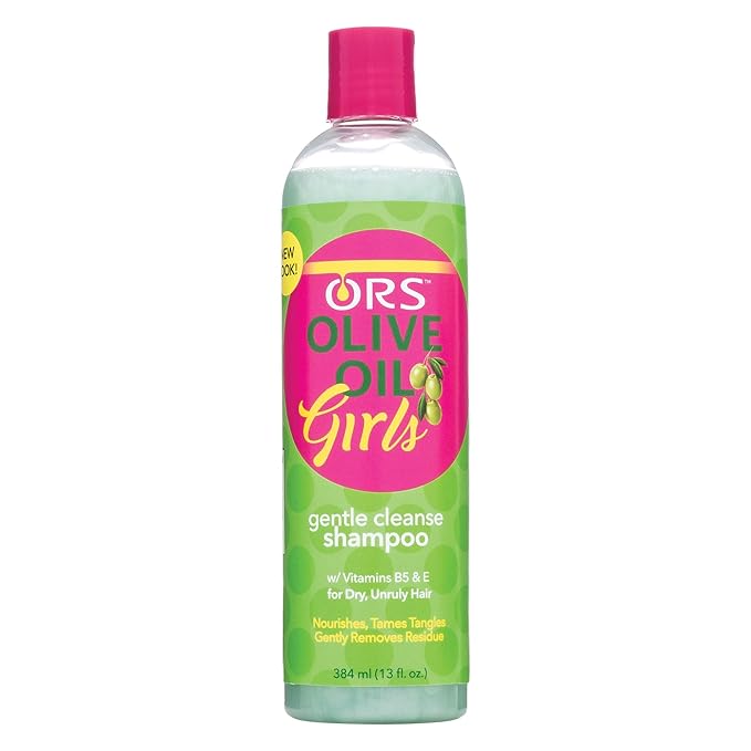 ORS Olive Oil Girls, Gentle Cleanse Shampoo, 13 Fl oz.