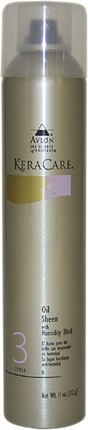 KeraCare Avlon Oil Sheen Spray with Humidity Block, Style 3, 325 ml/11 oz.