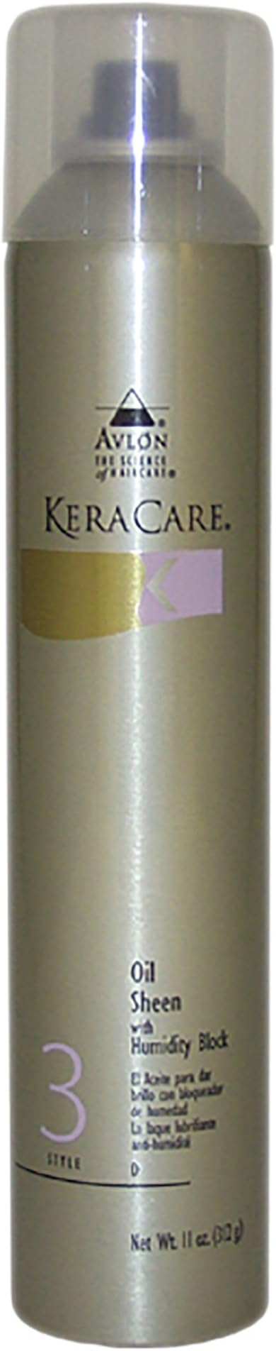 KeraCare Avlon Oil Sheen Spray with Humidity Block, Style 3, 325 ml/11 oz.
