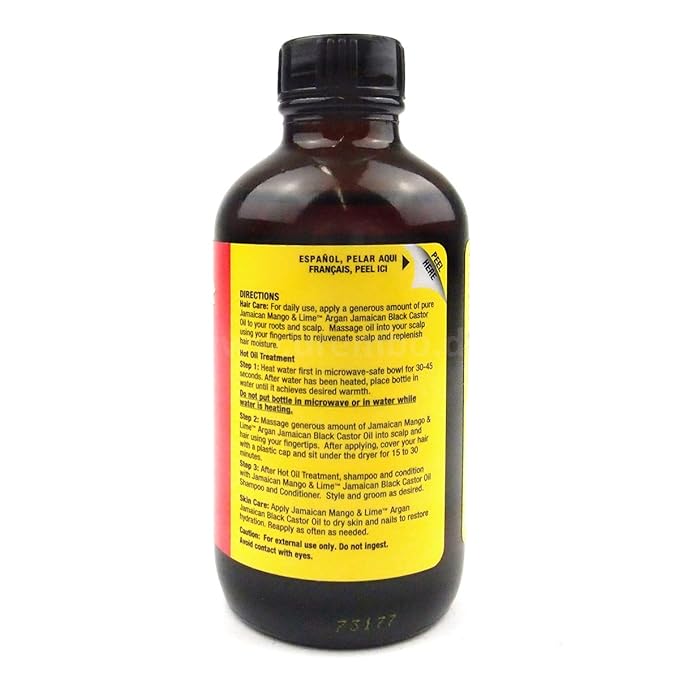 Jamaican Mango & Lime Black Castor Oil Argan , 4oz x-pression