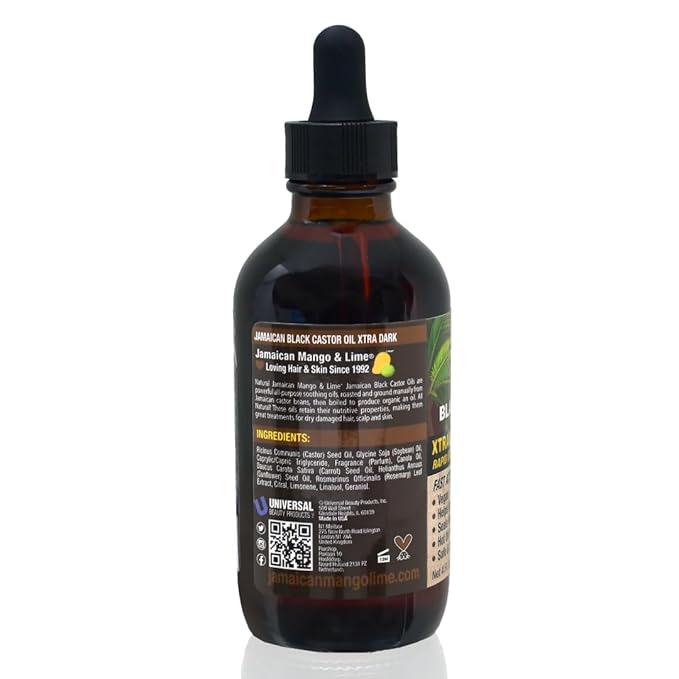 Jamaican Mango And Lime Black Castor Oil Xtra Dark