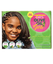 ORS Olive Oil Girls Built-In Protection + No-Lye Conditioning Relaxer System, 8 Ounce