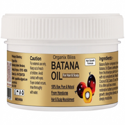 Organix Bliss Raw Batana Oil & Butter for Hair Growth | 100% Pure Honduran Formula Enriched with Shea Butter, Castor Oil & Vitamin E – Intensive Scalp & Hair Repair Treatment