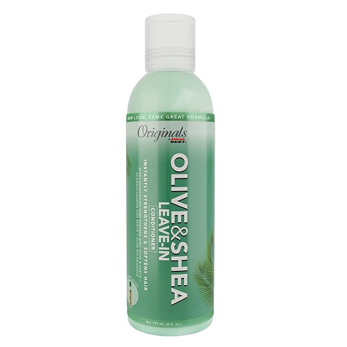 Africa's Best Organics Olive Oil Leave-in Conditioner, 6 Ounce