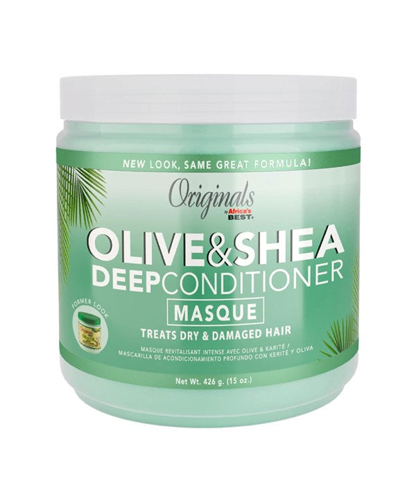 Africa's Best Conditioner Originals Olive Oil Deep 15 Ounce Jar (443ml)