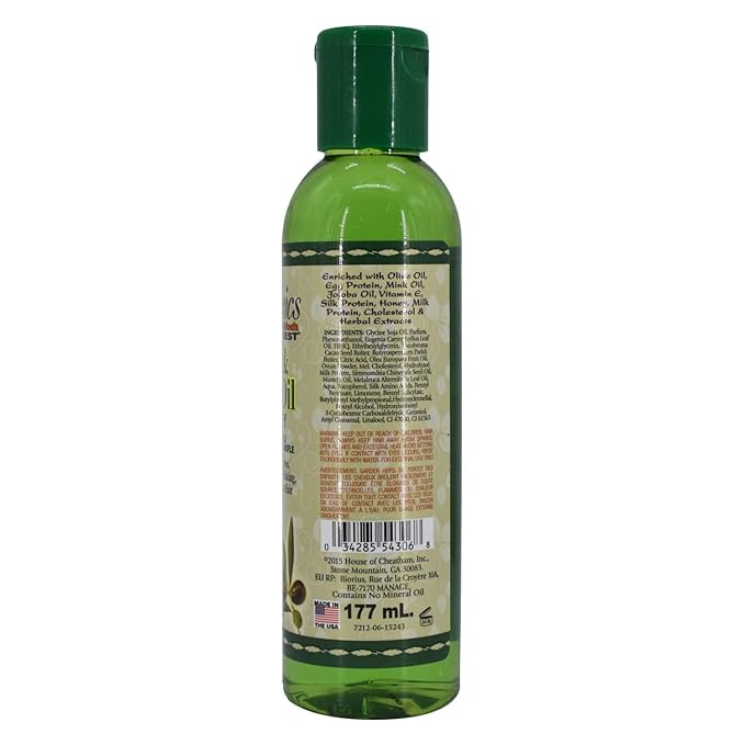 Africa's Best Organics Olive & Clove Oil Therapy, 6 Ounce (177ml)