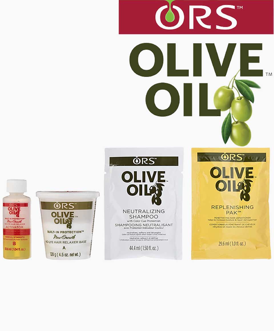 ORS Olive Oil Build-In Protection New Growth No-Lye Hair Relaxer - Extra Strength