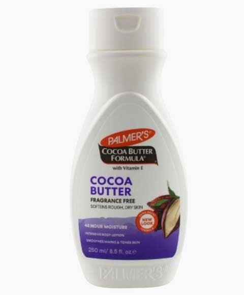 Palmer's Cocoa Butter Body Lotion, Fragrance Free for All Skin Types, Smoothes Marks & Tones Skin