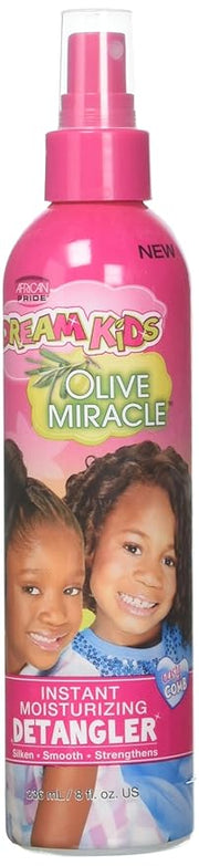 African Pride Dream Kids Olive Miracle Detangler, 8oz, 236 mL