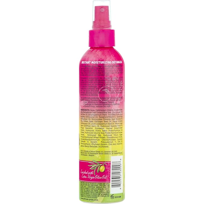 African Pride Dream Kids Olive Miracle Detangler, 8oz, 236 mL