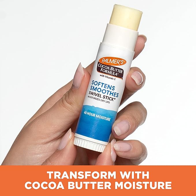 Palmer's Cocoa Butter Formula Softens Smoothes Swivel Stick Moisturizes Dry Lips, 14g x-pression