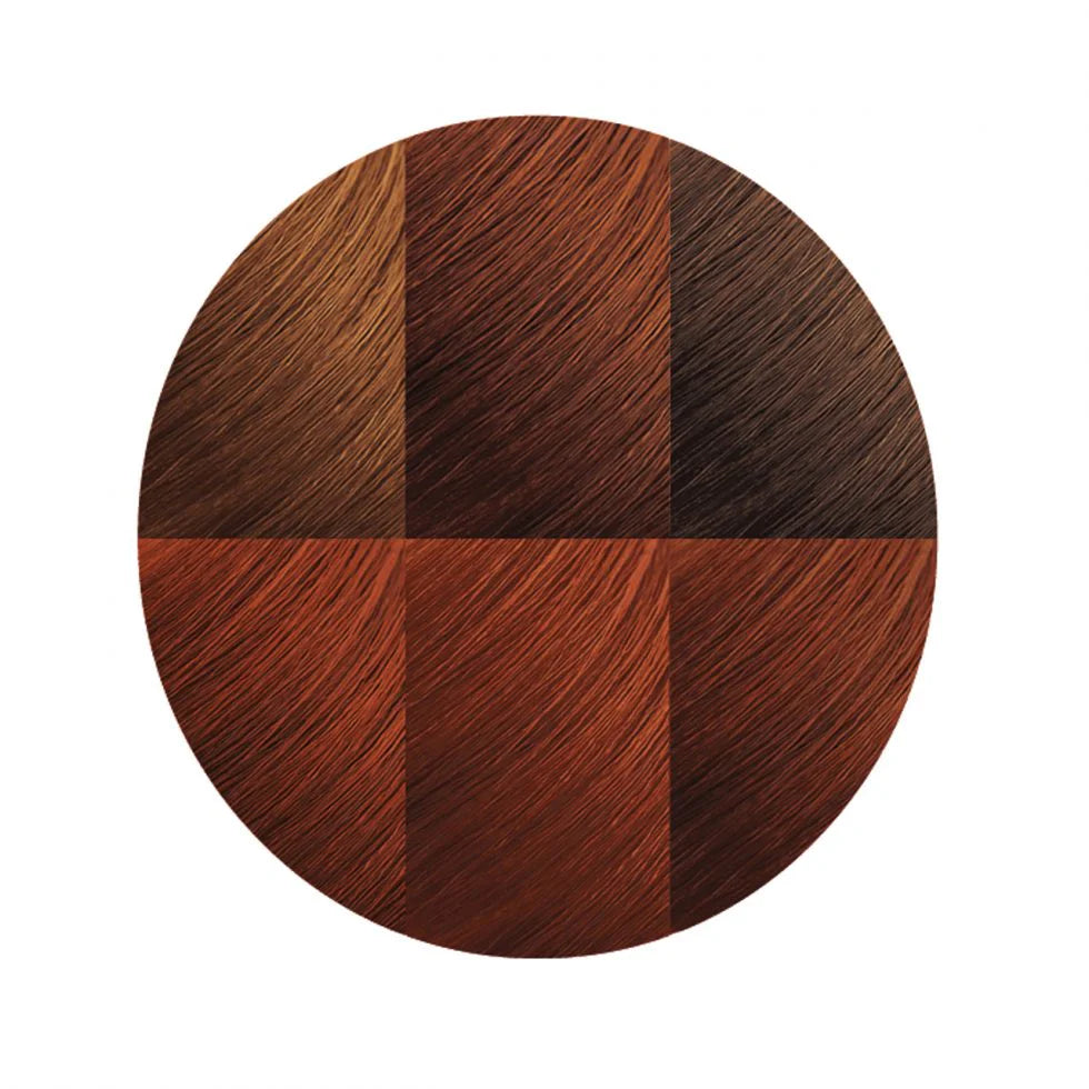 Exotic Shine Hair Color by Crème of Nature, 7.64 Bronze Copper, with Argan Oil from Morocco, 1 Application x-pression
