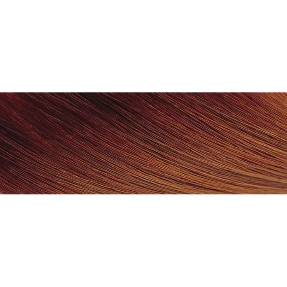 Exotic Shine Hair Color by Crème of Nature, 7.64 Bronze Copper, with Argan Oil from Morocco, 1 Application x-pression