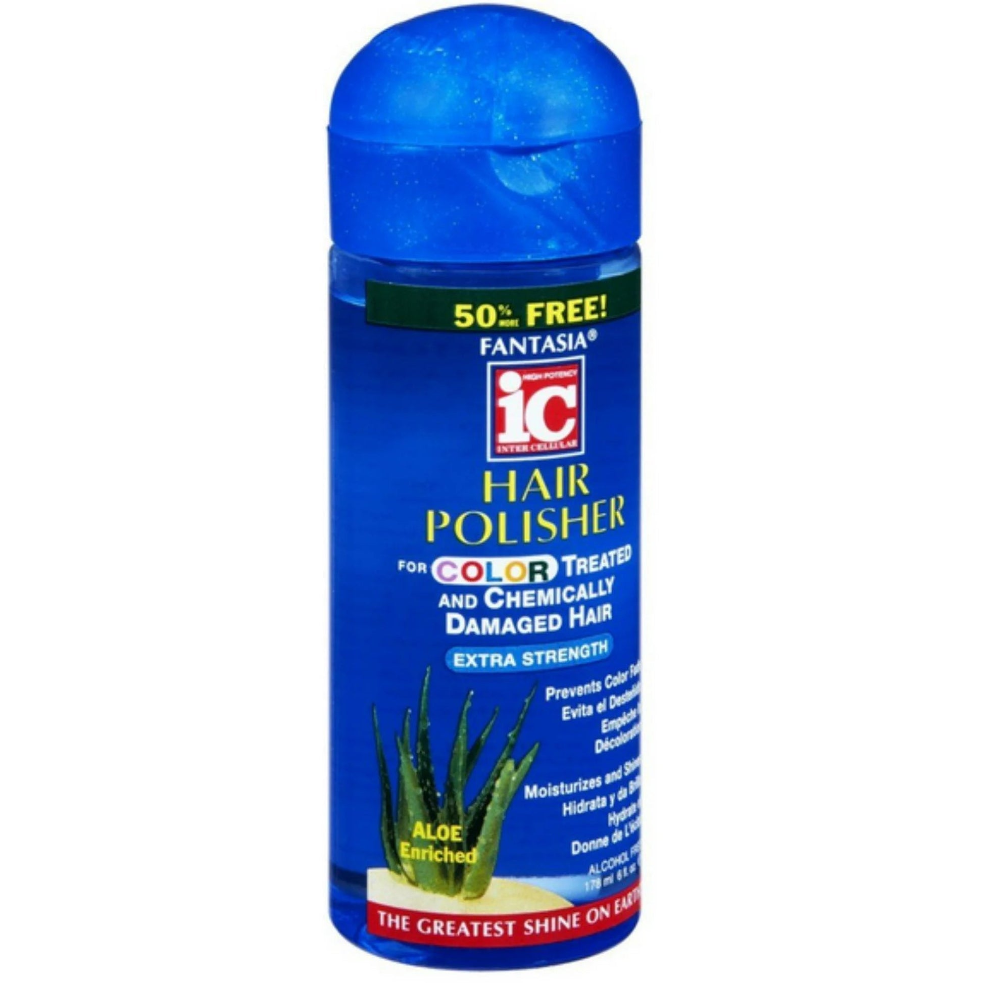 IC Fantasia Hair Polisher For Color Treated & Chemically Damaged Hair, 6 oz x-pression