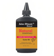 Natural Castor Hair & Scalp Oil | Strengthens Hair & Encourages Hair Growth, Deep Root Nourishment Treatment – Salon Ultimate Natural Essentials, Net 59ml (2 fl. oz)