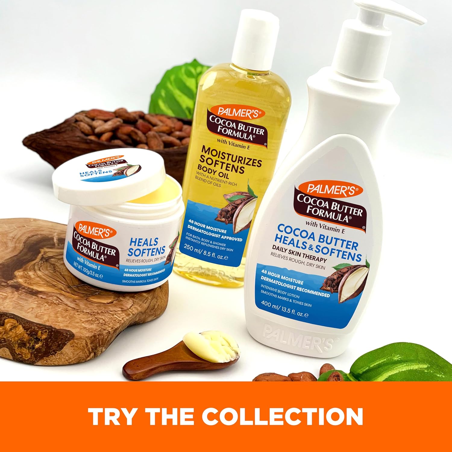 Palmer's Cocoa Butter Body Lotion, Daily Therapy for Dry Skin, Hand & Body Moisturizer x-pression