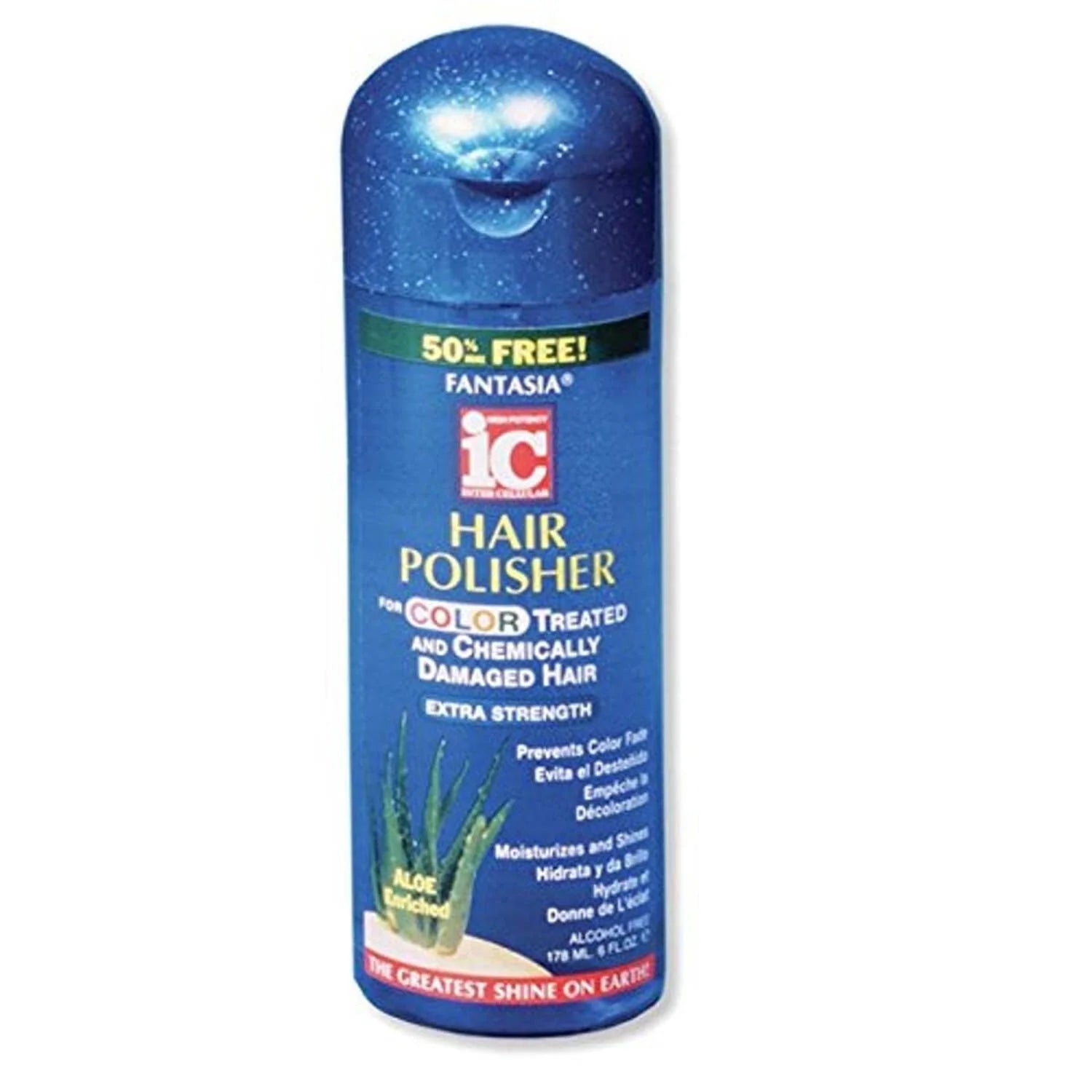 IC Fantasia Hair Polisher For Color Treated & Chemically Damaged Hair, 6 oz x-pression