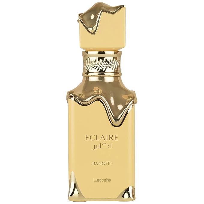 Lattafa Eclaire Banoffi Eau de Parfum 100ml | Unisex Sweet Gourmand Fragrance | Banana Cream, Dulce de Leche & Vanilla Perfume