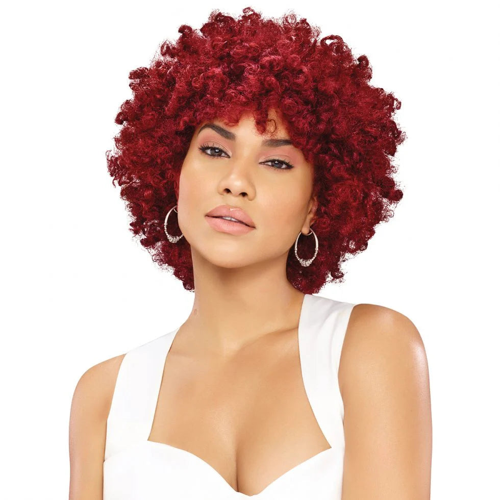 Crème of Nature Exotic Shine Hair Color, 7.6 Intensive Red, with Argan Oil from Morocco, 1 Application x-pression