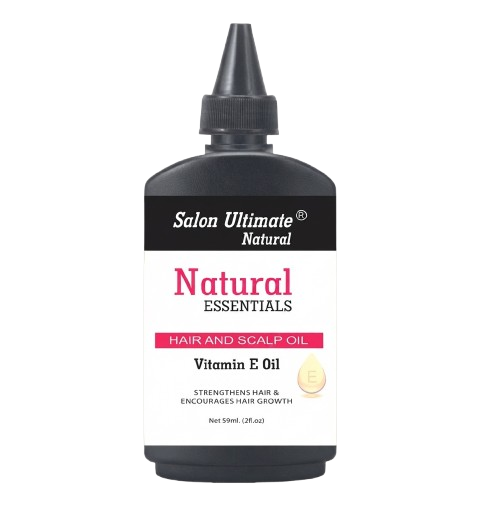 Natural Vitamin E Hair & Scalp Oil | Deep Hair Growth Treatment, Strengthens Roots, Reduces Breakage & Restores Shine | Salon Ultimate Hair Care – 59ml